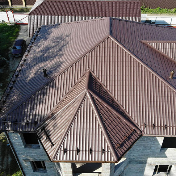 Монтаж сложной крыши и кровли в Щербинке и Московской области